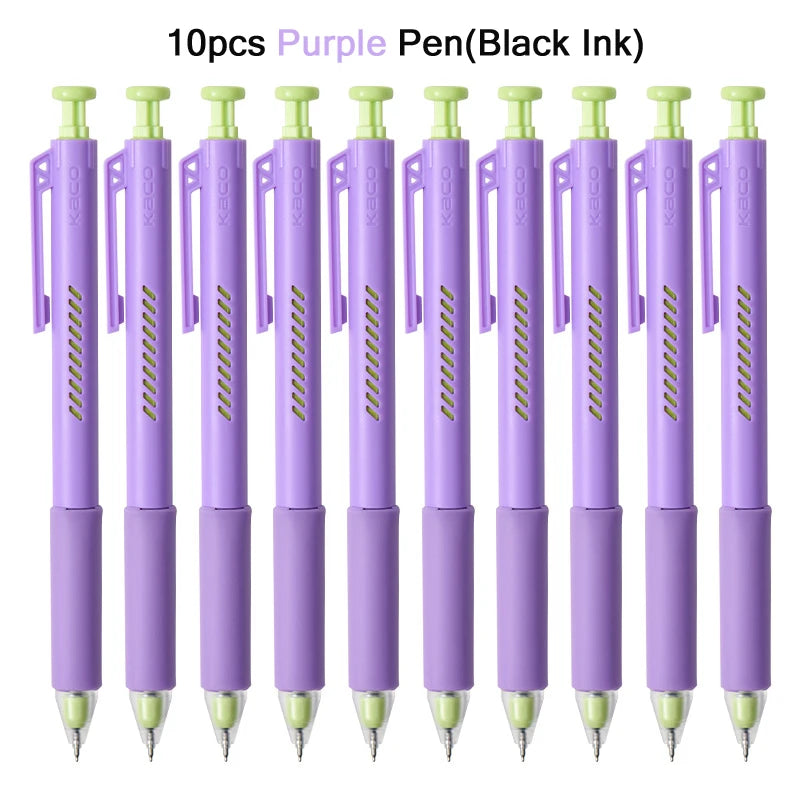 CowLost | product_id-kaco-on-zero-0-5mm-black-retractable-refillable-gel-pen-smooth-writing |36