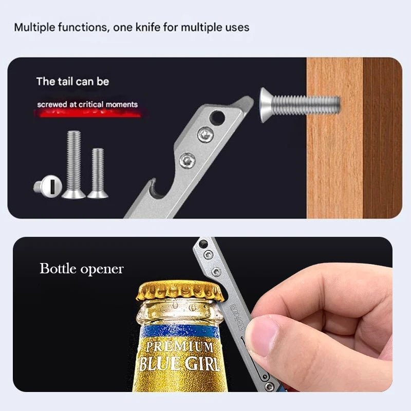 CowLost | tools-yesisok-stainless-steel-mini-folding-scalpel-bottle-opener-edc-tool |3