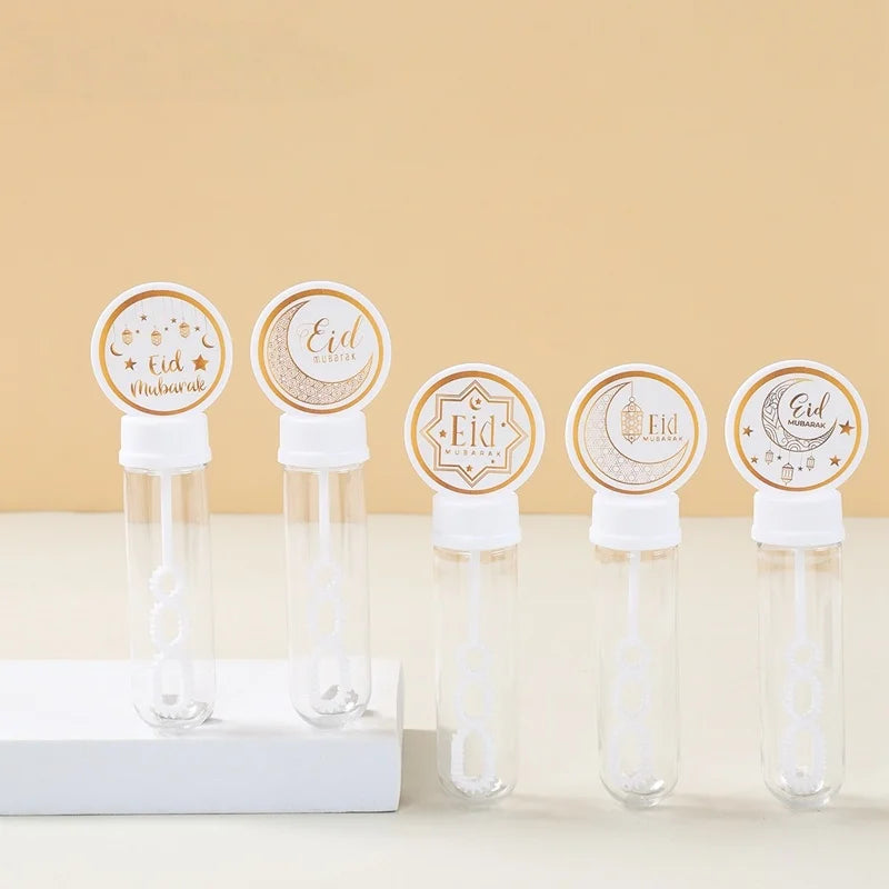 CowLost | 10-20pcs-eid-mubarak-bubble-empty-tube-toy-kids-ramadan-party |3