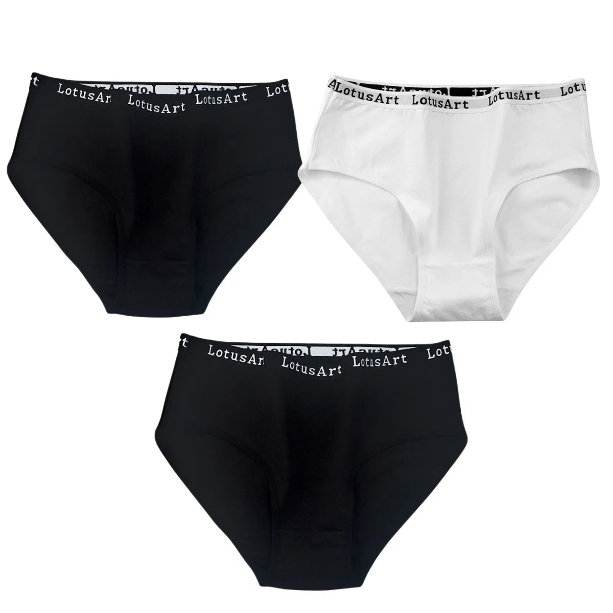 CowLost | product_id-3pcs-women-s-high-waist-seamless-cotton-briefs-m-2xl-solid-colors |16