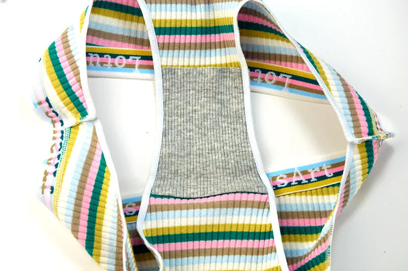 CowLost | product_id-3pcs-women-s-low-waist-striped-cotton-briefs-m-xxl-breathable-panties |8