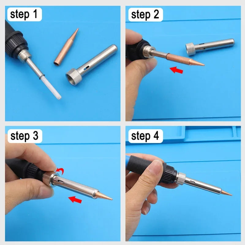 CowLost | product_id-5pcs-pure-copper-soldering-iron-tips-set-i-b-k-2-4d-3c-900m-for-diy-electronic-repair |3