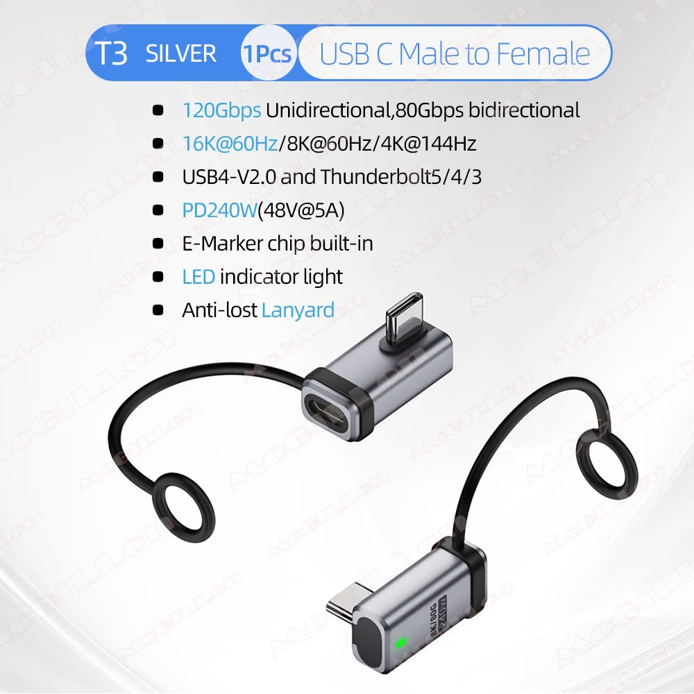 CowLost | product_id-usb4-2-0-pd-240w-5a-usb-c-to-usb-c-straight-angle-charger-adapter-120gbps-16k-60hz |39