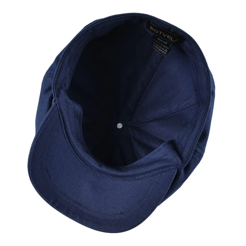 CowLost | botvela-newsboy-cap-mens-twill-cotton-hat |6