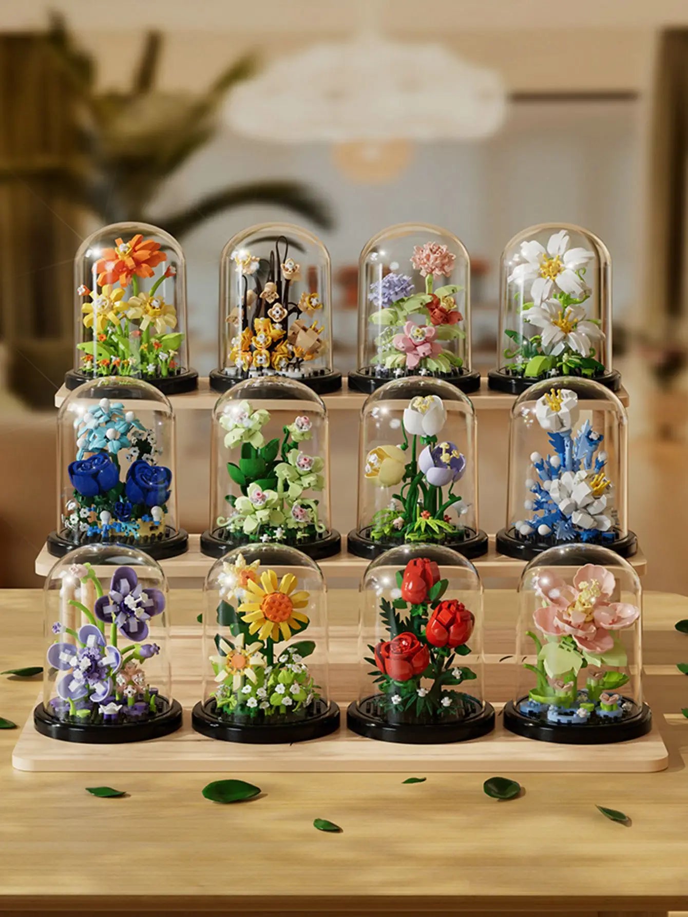 CowLost | product_id-micro-particle-building-block-sunflower-bouquet-diy-puzzle-toy-desktop-decoration |7