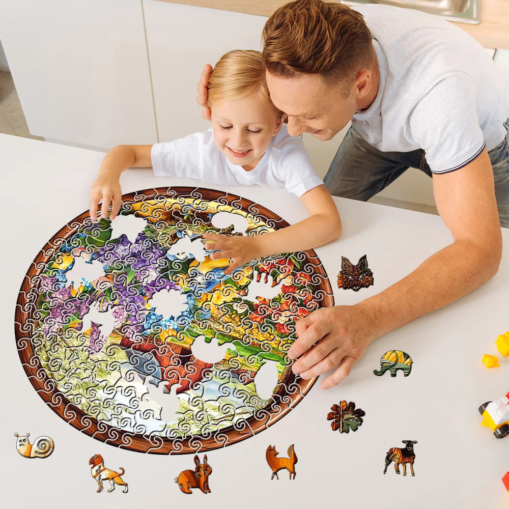 CowLost | product_id-adult-wooden-3d-garden-bird-nest-puzzle-with-ecological-scenery |6