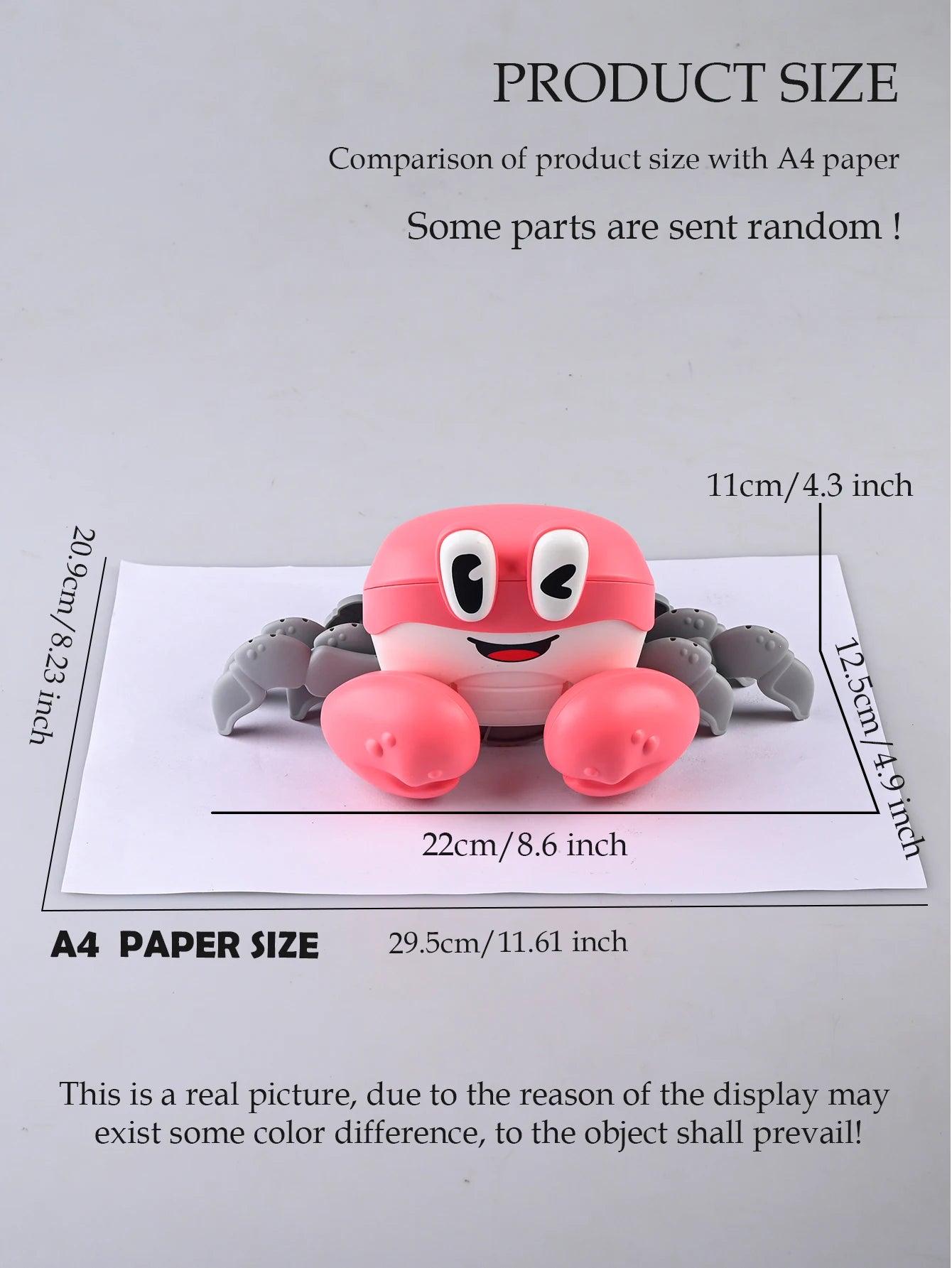 CowLost | product_id-electric-musical-dancing-cartoon-crab-toy-for-kids-interactive-gift |13