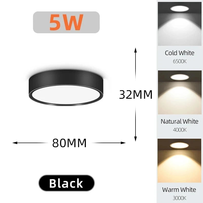 CowLost | seasonal-holiday-decorations-spot-led-ceiling-light-110-220v-surface-mounted-downlight-fixture |29