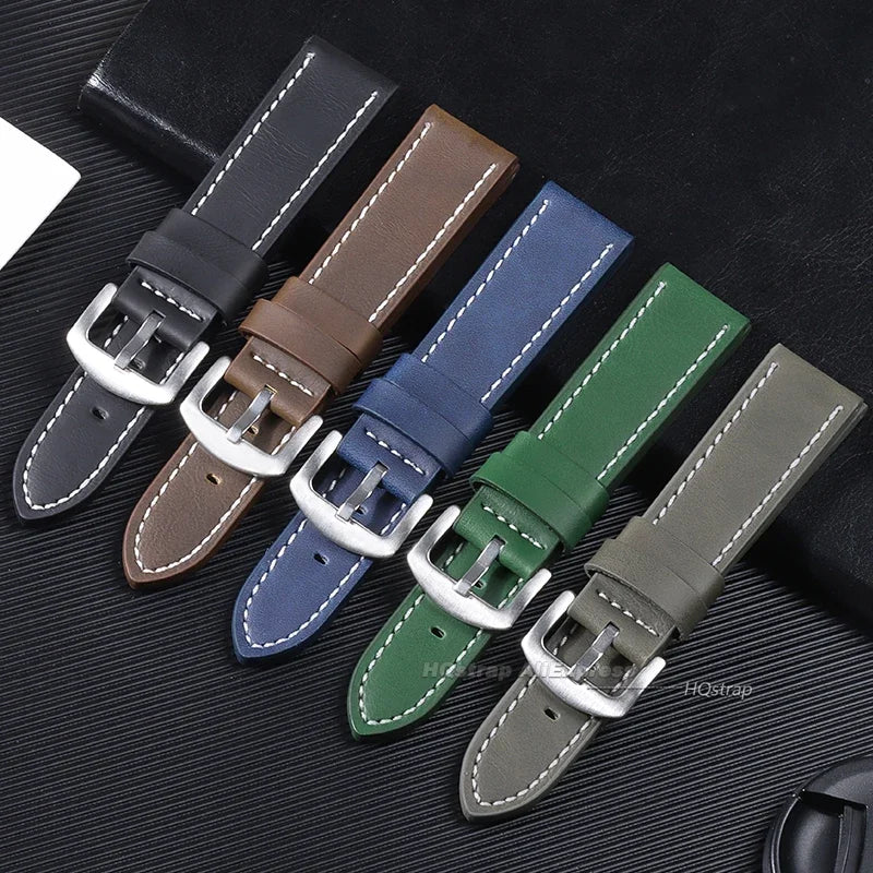 CowLost | product_id-vintage-leather-watch-strap-18-24mm-with-stainless-steel-buckle |5