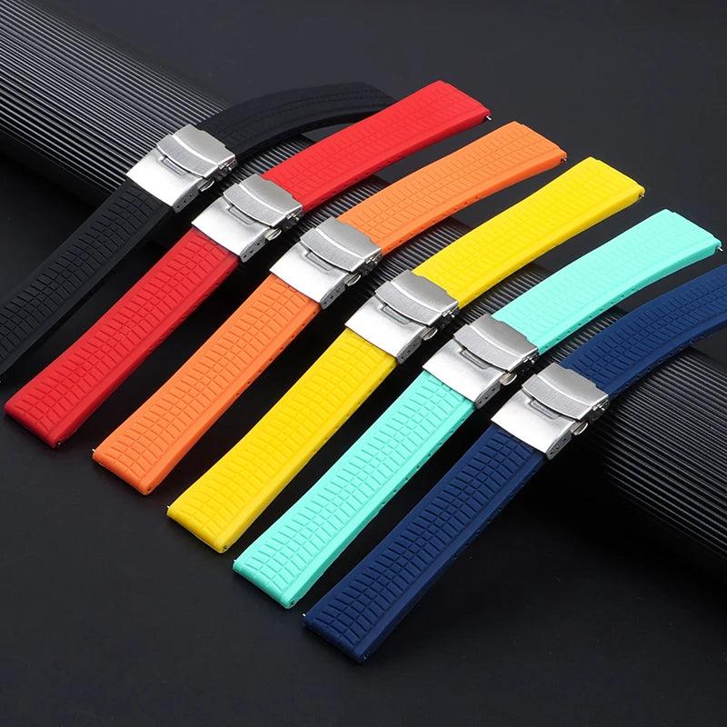 CowLost | product_id-universal-soft-silicone-quick-release-watch-strap-20mm-22mm-24mm-for-seiko-rolex |1