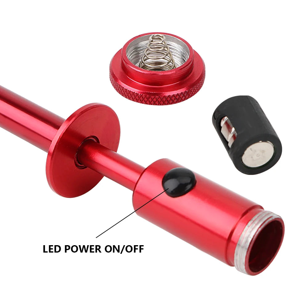 CowLost | sewer-cleaning-pickup-tools-magnetic-long-spring-grip-magnet-4-claw-led-light-flexible-pick-up-tool |3