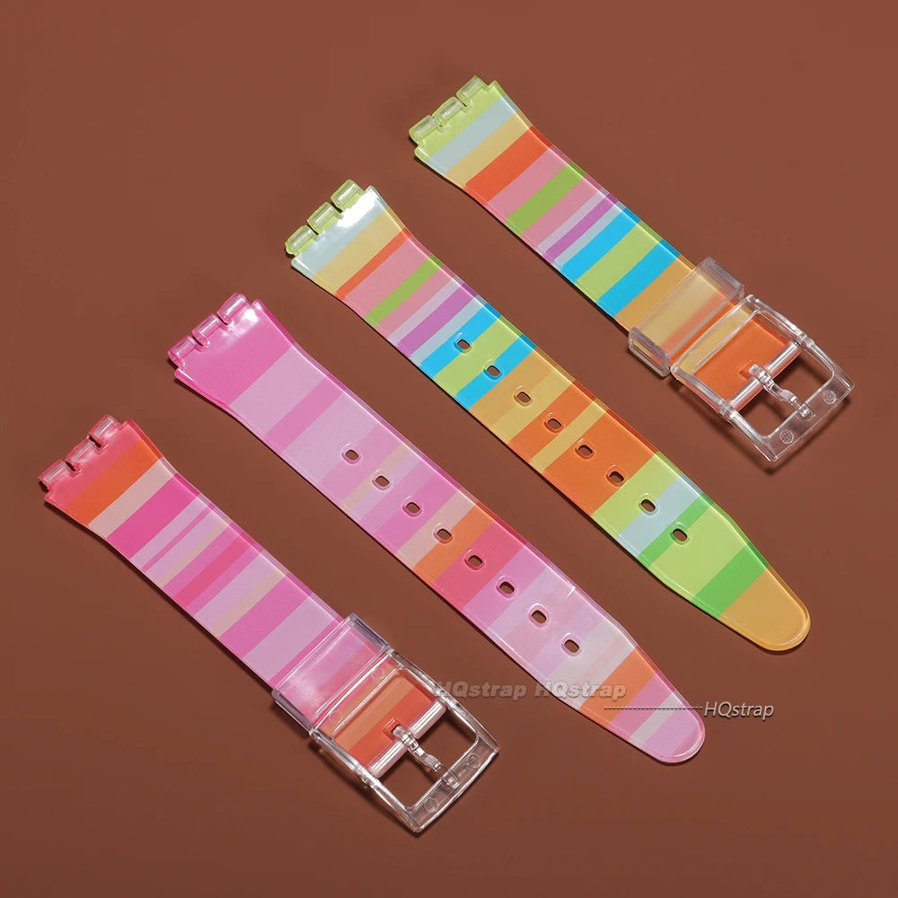 CowLost | product_id-silicone-rubber-jelly-watch-strap-16mm-19mm-replacement-for-swatch-women-sport-wristband |2