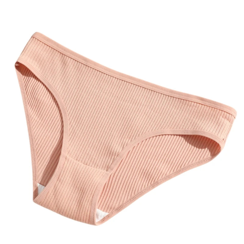 CowLost | product_id-women-s-cotton-low-waist-breathable-solid-bikini-briefs-s-xxl |10