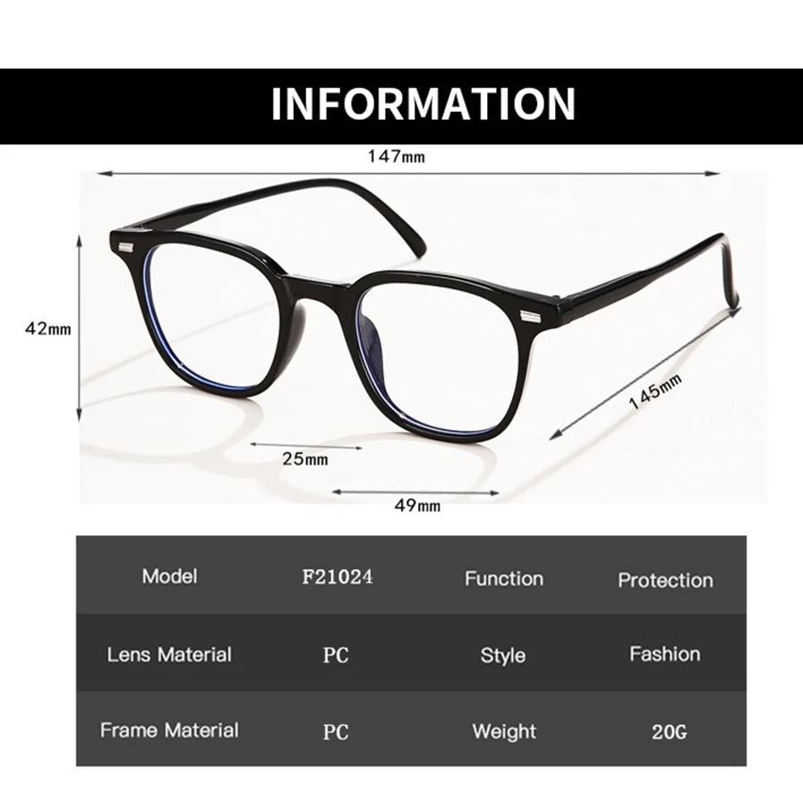 CowLost | uncategorized-vintage-classic-unisex-eyeglasses-frame-blue-light-blocking |4