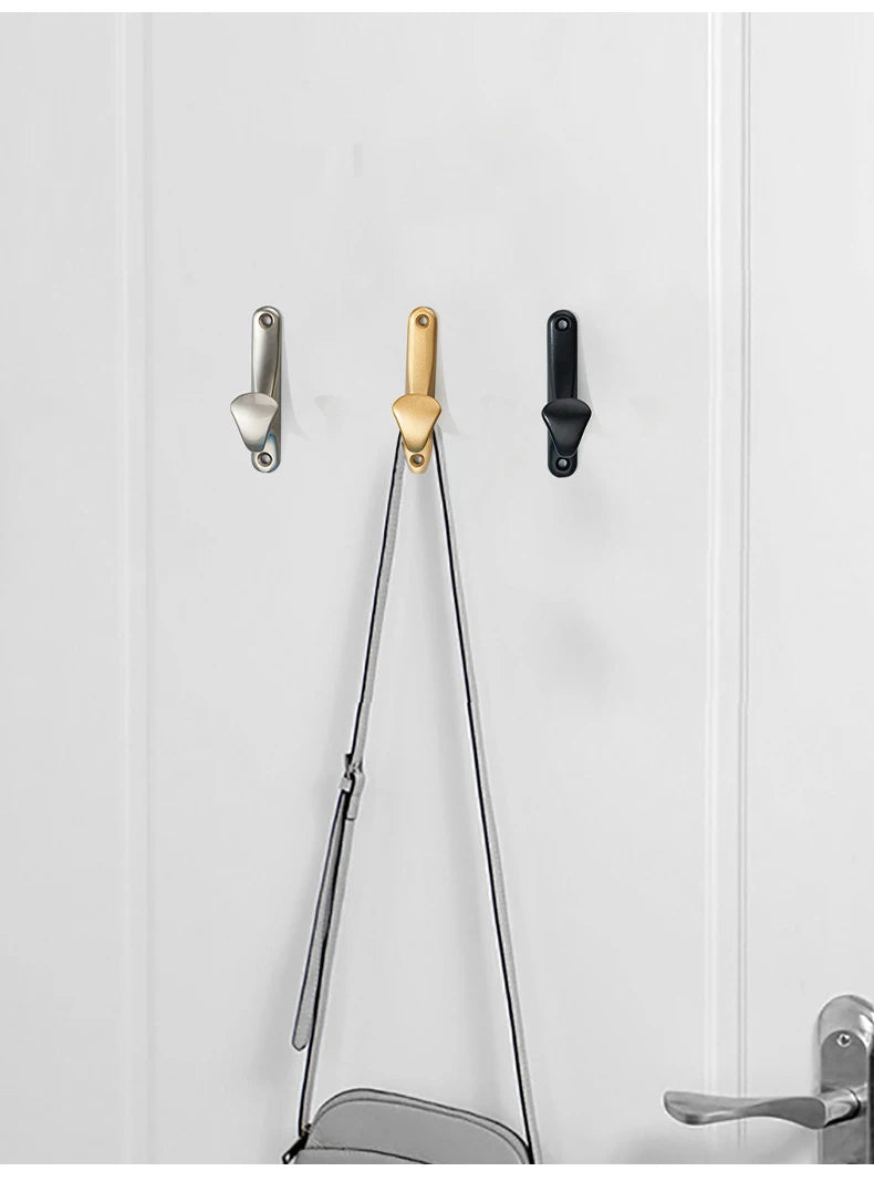 CowLost | modern-minimalist-zinc-alloy-black-clothes-hook-furniture |8