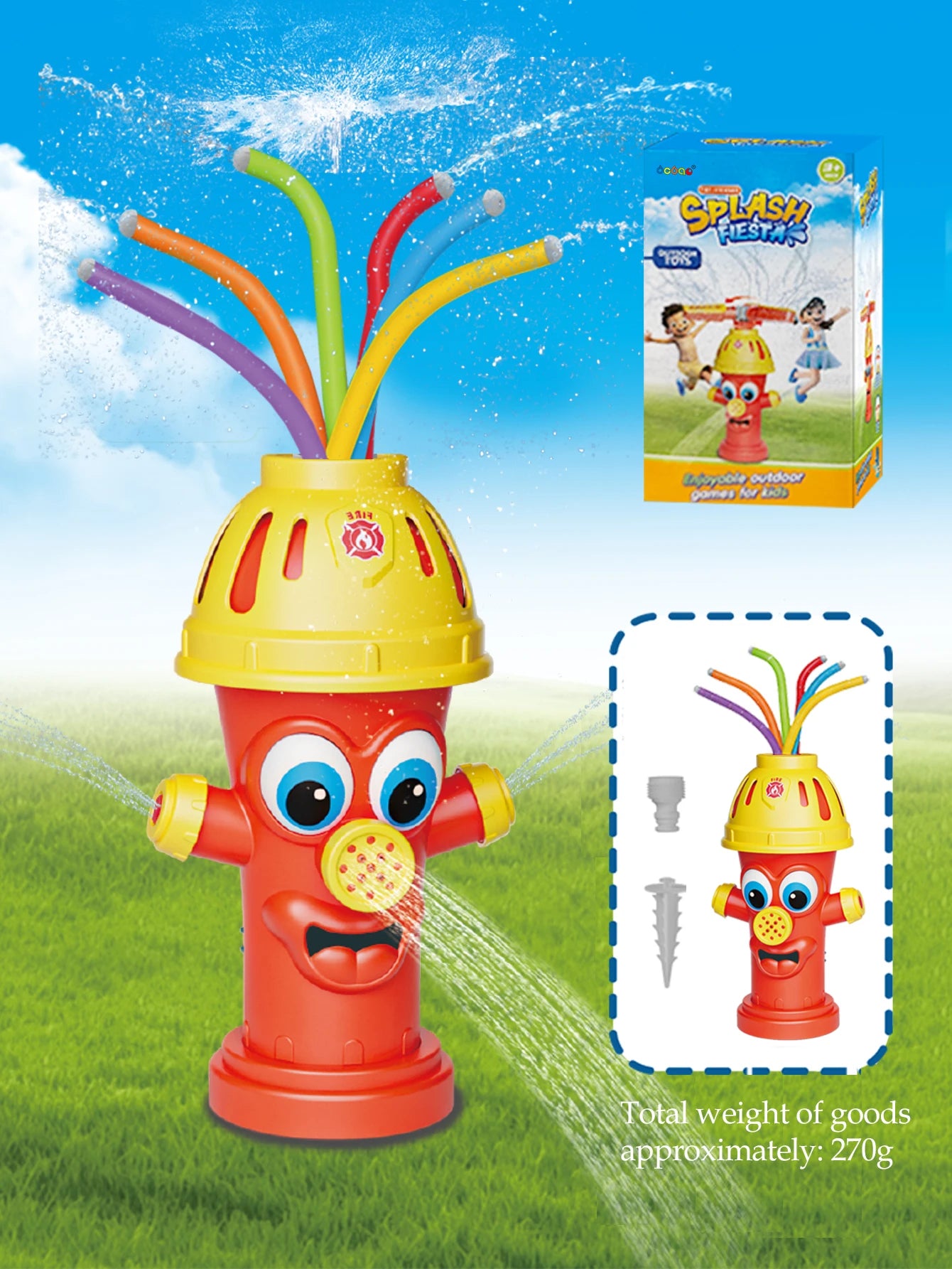 CowLost | product_id-fire-hydrant-water-spray-toy-sprinkler-set-for-kids-outdoor-garden-splash-gift |13
