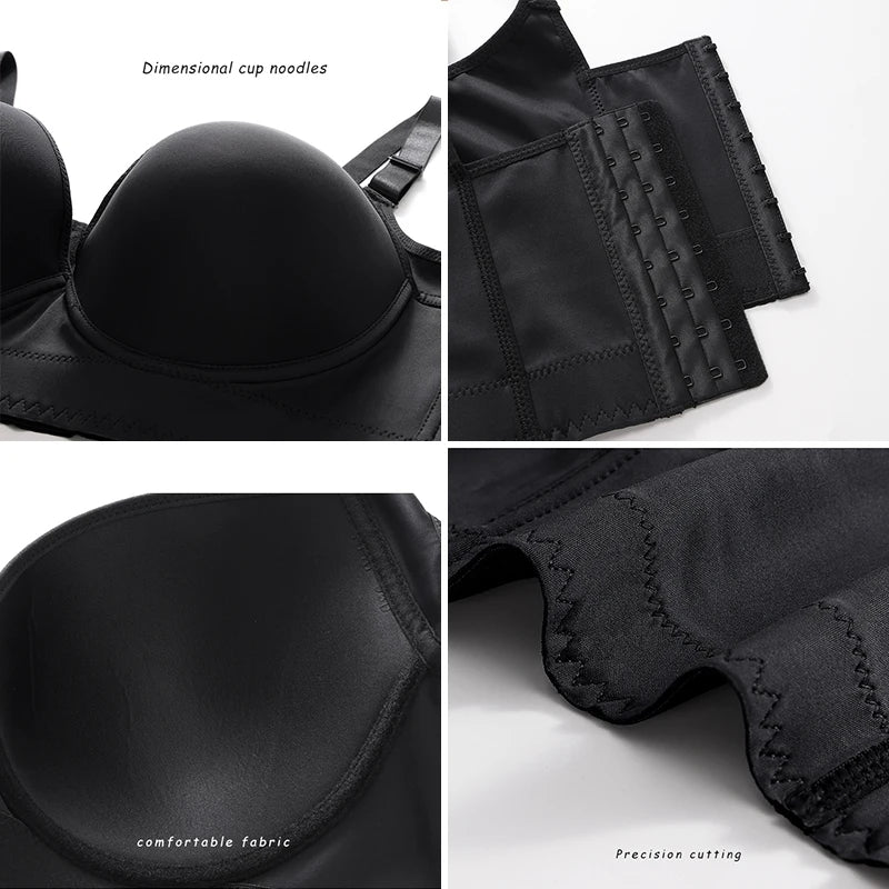 CowLost | product_id-fallsweet-full-coverage-deep-cup-underwire-push-up-sport-bra-crop-top-for-women |3