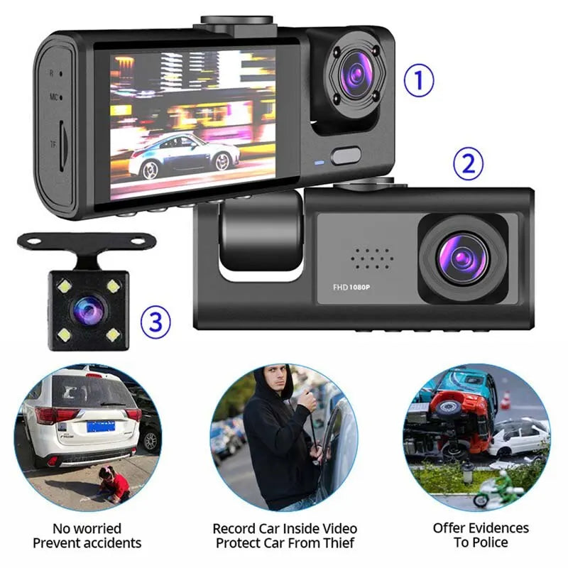 CowLost | product_id-1080p-dual-camera-car-dash-cam-with-ir-night-vision-loop-recording-front-interior-view |3