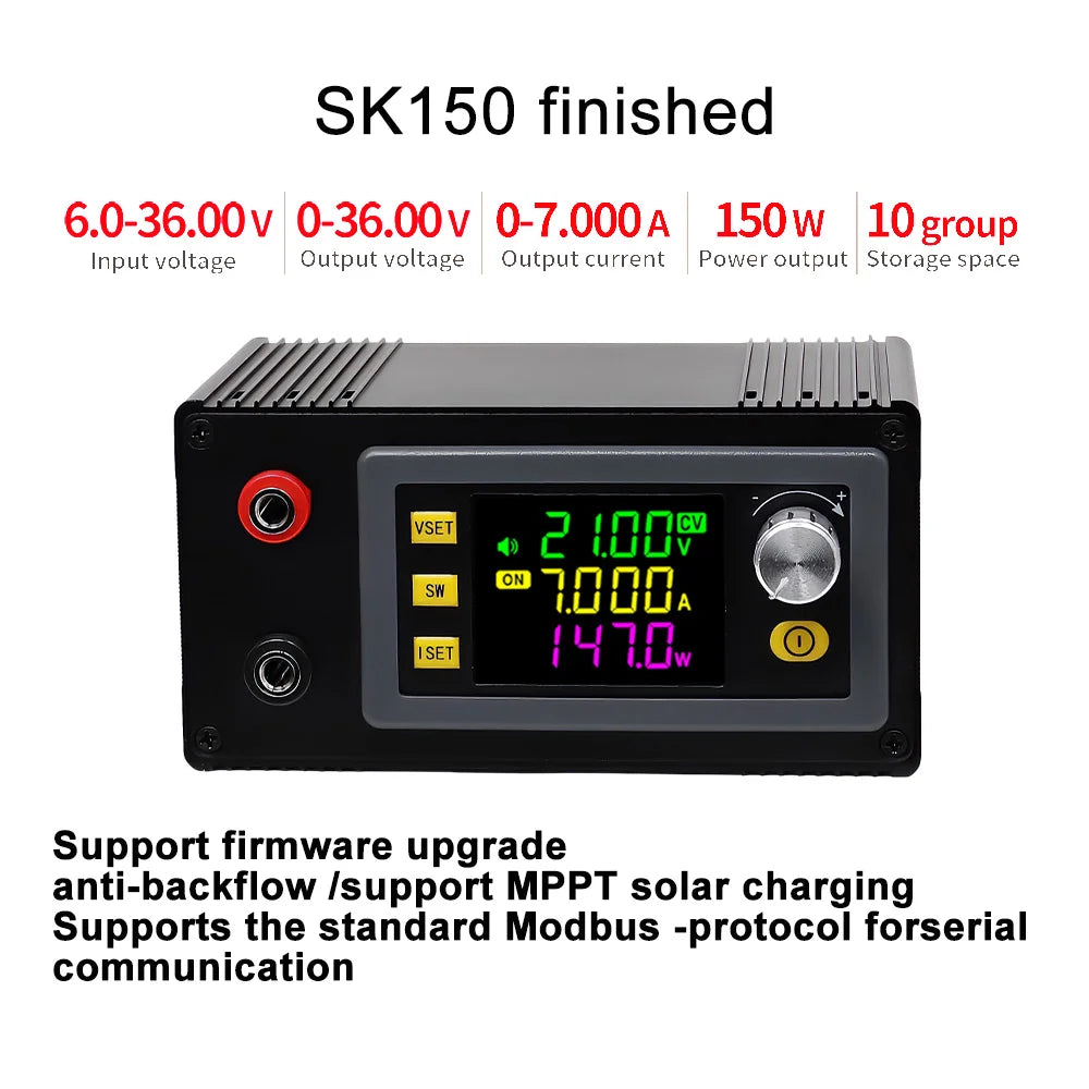 150W 120W/7A 6A CNC DC Buck Boost Converter 0-36V Adjustable Regulated Laboratory Power Supply Constant Voltage Constant Current