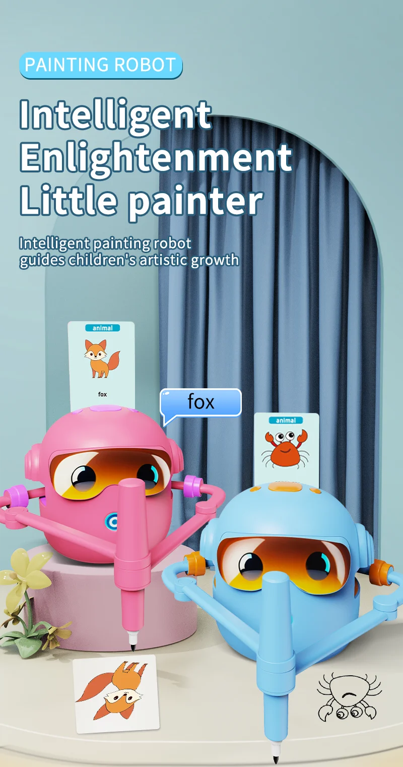CowLost | baby-transport-accessories-educational-ai-drawing-robot-toy-for-toddlers |7