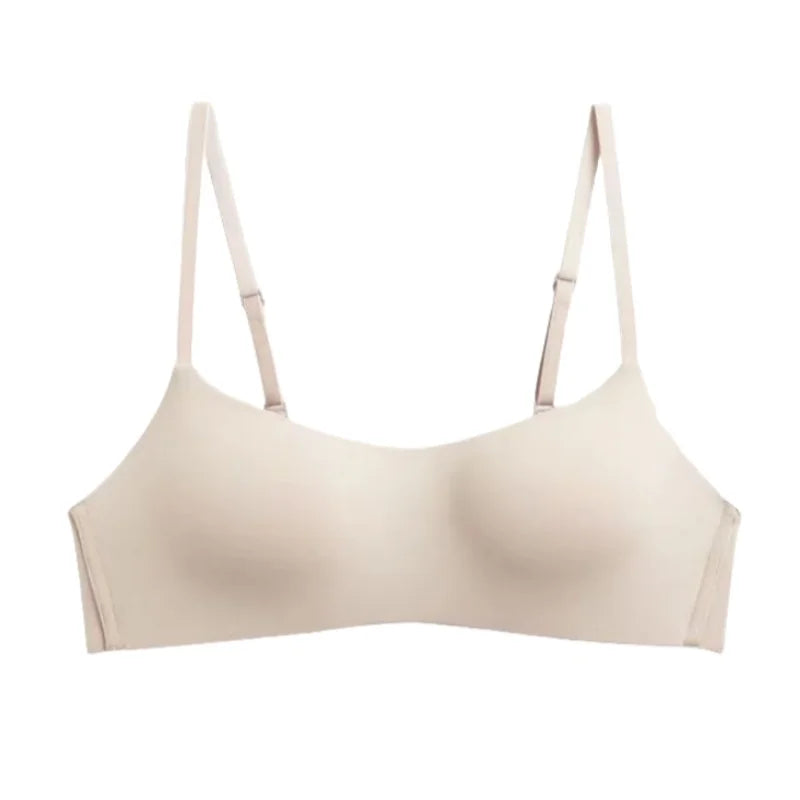 CowLost | product_id-seamless-small-chest-tube-top-bra-1-2-cup-non-wire-sexy-lingerie-underwear |9