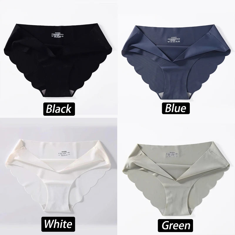CowLost | activewear-pants-4pcs-seamless-silk-high-waist-briefs-for-women |44