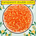 600pcs Loom Rubber Bands Refill Kit for Hair Ties and Bracelet Making DIY Craft Gift