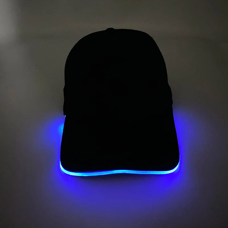CowLost | fashion-led-glow-cap-outdoor-sport-sunshade-glowing-baseball-cap |15