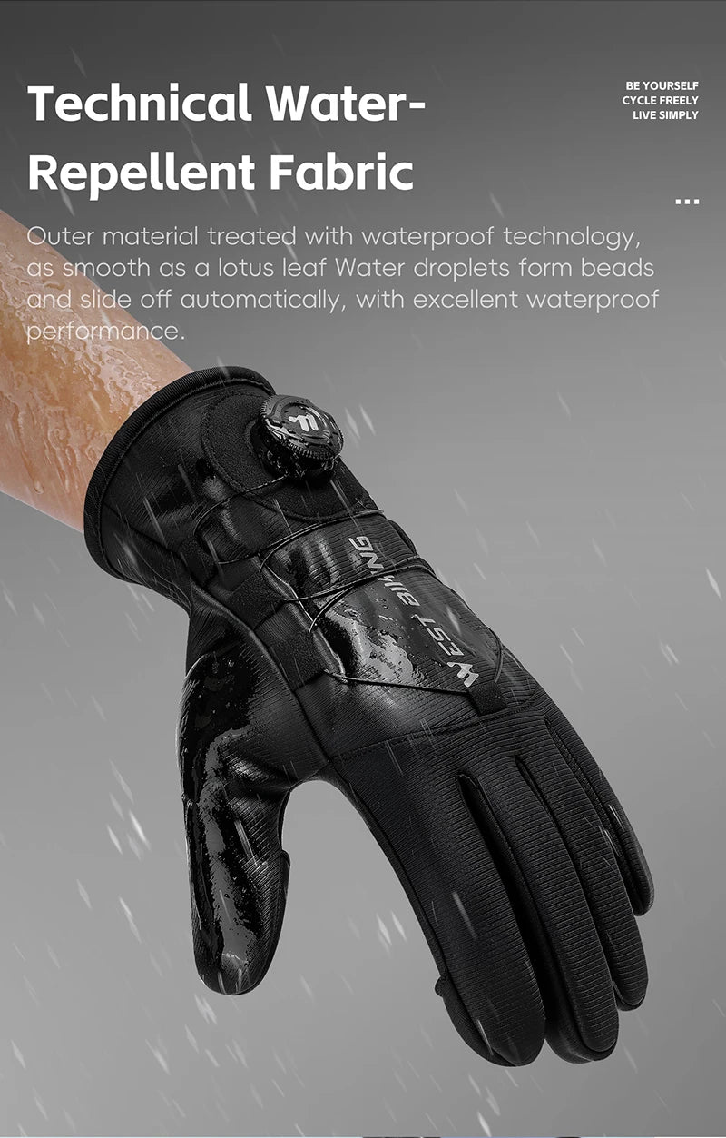 CowLost | west-biking-self-locking-bike-gloves-winter-fleece-thermal-cycling-gloves-with-rotating-buckle-waterproof-mtb-motorcycle-gloves |17