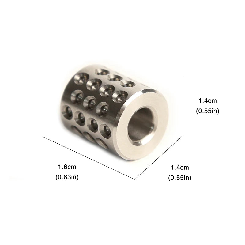 CowLost | product_id-stainless-steel-cylinder-pendant-with-paracord-rope-edc-stress-reliever-for-adults |6