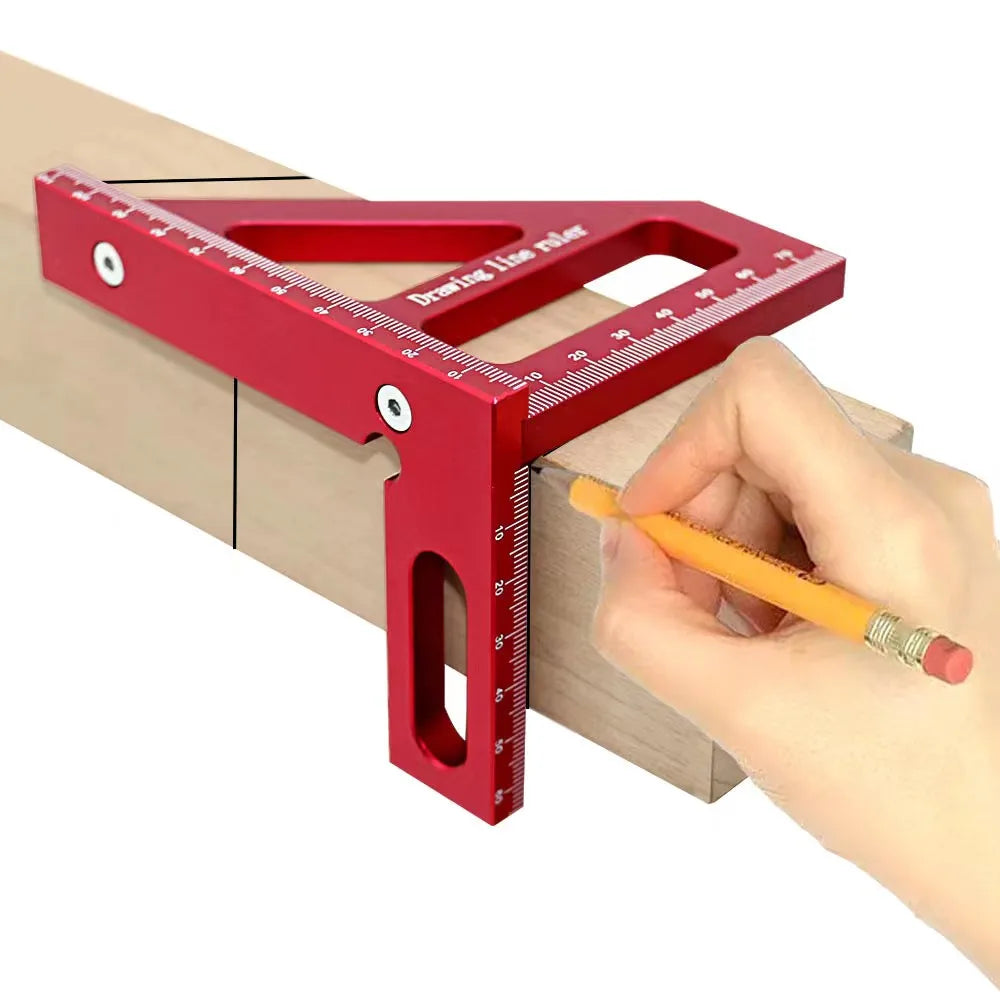 CowLost | product_id-aluminum-woodworking-protractor-miter-triangle-ruler-high-precision-measuring-tool |7