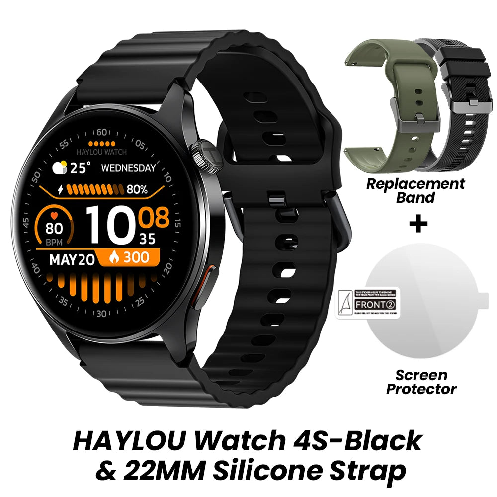 CowLost | haylou-watch-4s-gps-smartwatch-1-43-hd-amoled-display |31