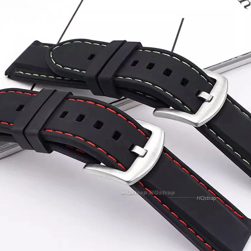 CowLost | product_id-silicone-quick-release-waterproof-sport-watch-strap-for-seiko-18-24mm-with-butterfly-buckle |10