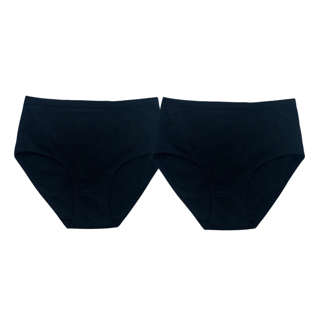 CowLost | product_id-2-pack-women-s-plus-size-high-waist-cotton-briefs-m-xxl-breathable-panties |17