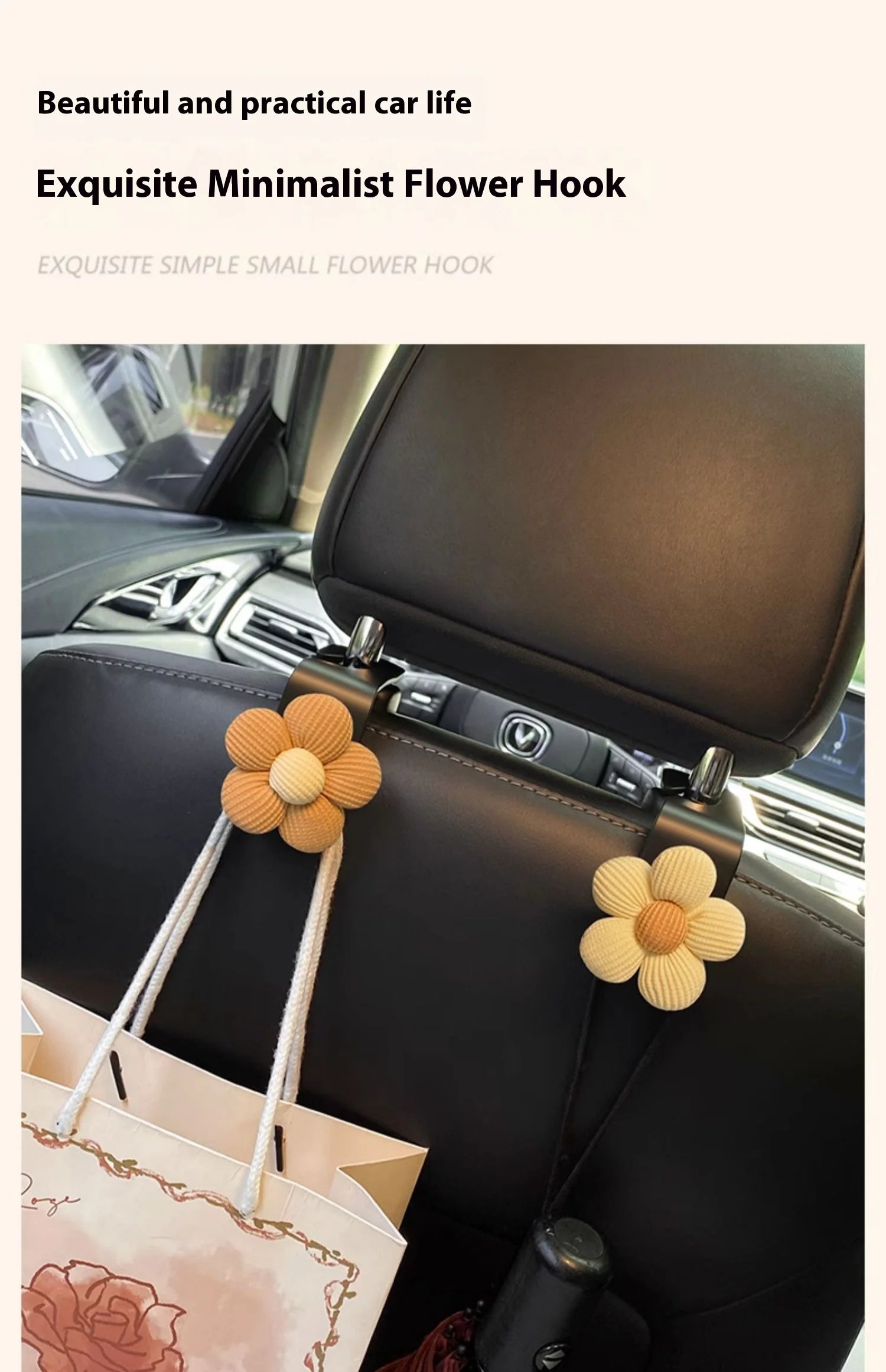 CowLost | vehicle-decor-product_id-car-seat-back-headrest-hanger-hook-clip-auto-truck-storage-fastener |7