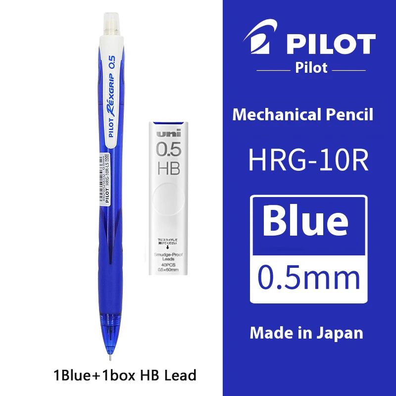 CowLost | product_id-japan-pilot-hrg-10r-mechanical-pencil-0-5mm-colored-rod-unbreakable-non-toxic-with-eraser-for-kids-beginners-writing-drawing |41