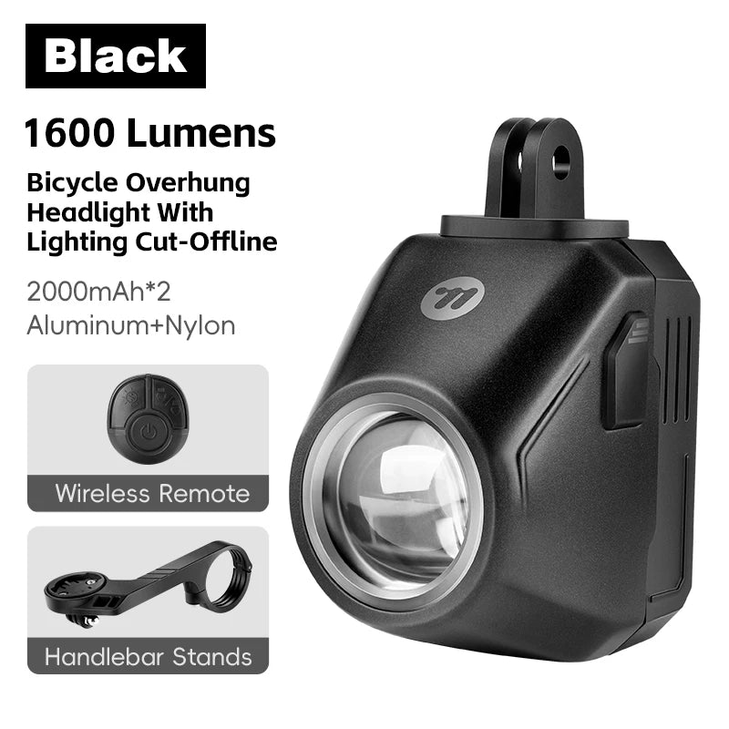 CowLost | sporting-goods-west-biking-1600-lumen-waterproof-wireless-remote-bike-headlight |34