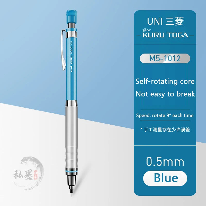 CowLost | product_id-uni-kuru-toga-m5-1017-1012-0-5mm-automatic-rotating-mechanical-pencil-with-metal-grip-genuine-japan |14