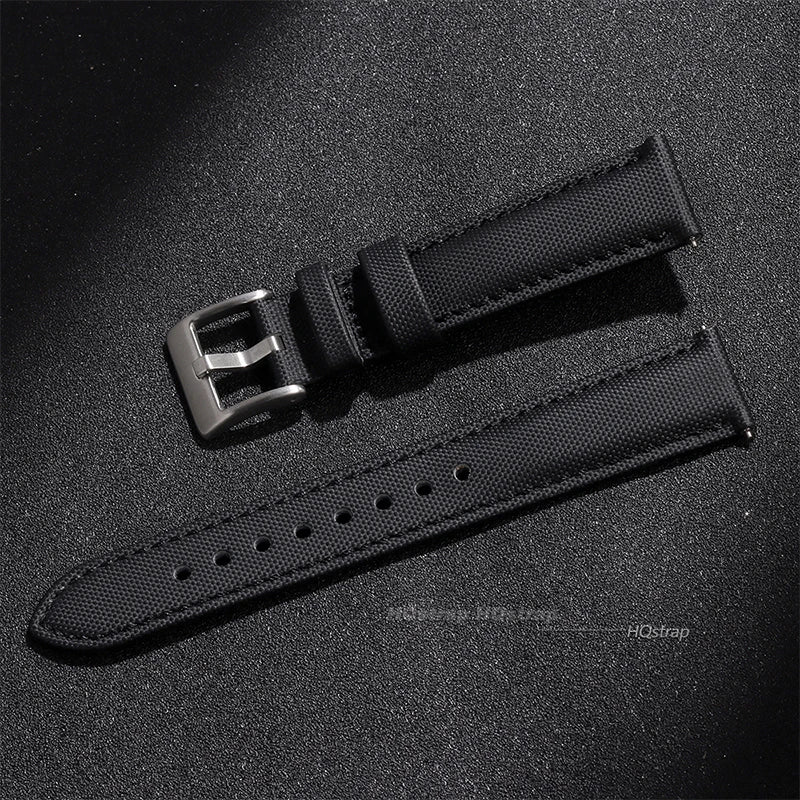 CowLost | bracelets-product_id-sailcloth-nylon-quick-release-leather-watchbands-20mm-22mm-unisex-wristwatch-straps |9
