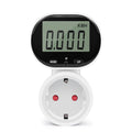 Digital LCD Energy Meter 230V Electric Wattmeter 0.00-9999.9 KWH Power Consumption Monitor
