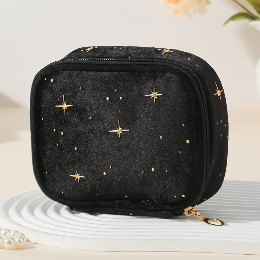 CowLost | mini-cute-square-cosmetic-bag-women-portable-earphones-lipstick-sanitary-napkins-storage-pouch |9
