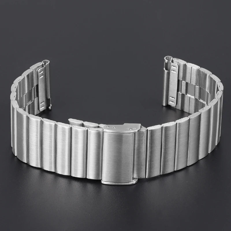 Stainless Steel Quick Release Watch Strap for Seiko, Rolex, Casio - Bamboo Knot Wristband Wholesale