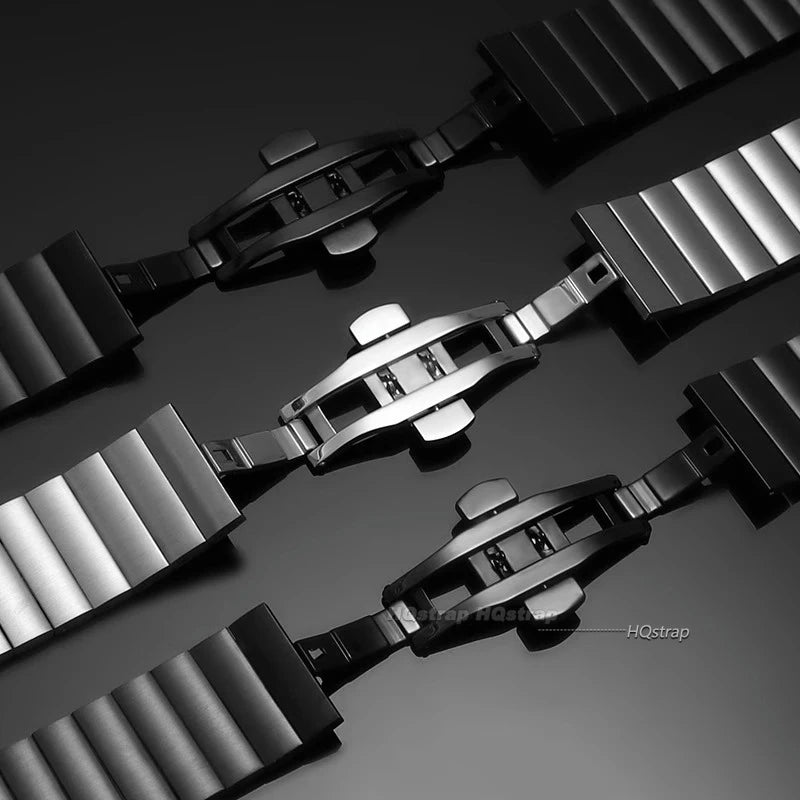 CowLost | product_id-hqstrap-stainless-steel-quick-release-watch-band-16-22mm-silver-black |9
