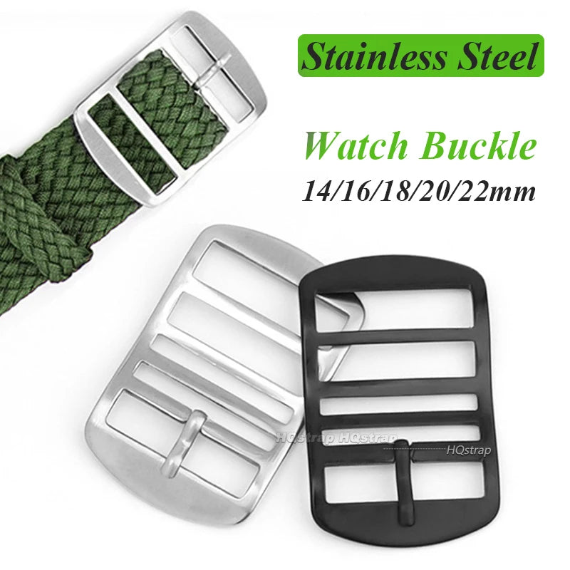 CowLost | product_id-stainless-steel-buckle-for-perlon-nylon-watch-strap-14-22mm |1