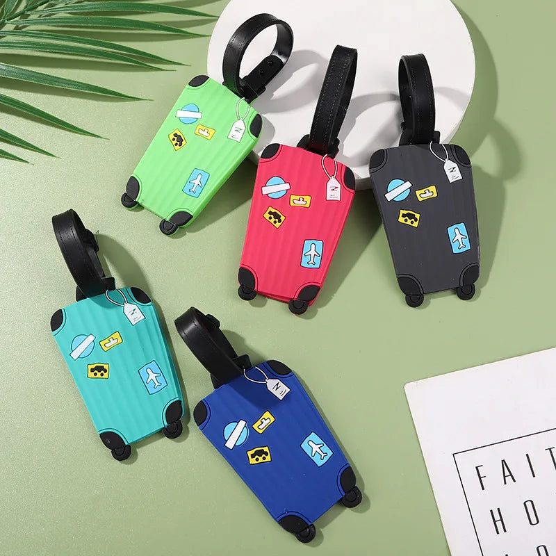 CowLost | cute-silicon-luggage-tags-suitcase |1