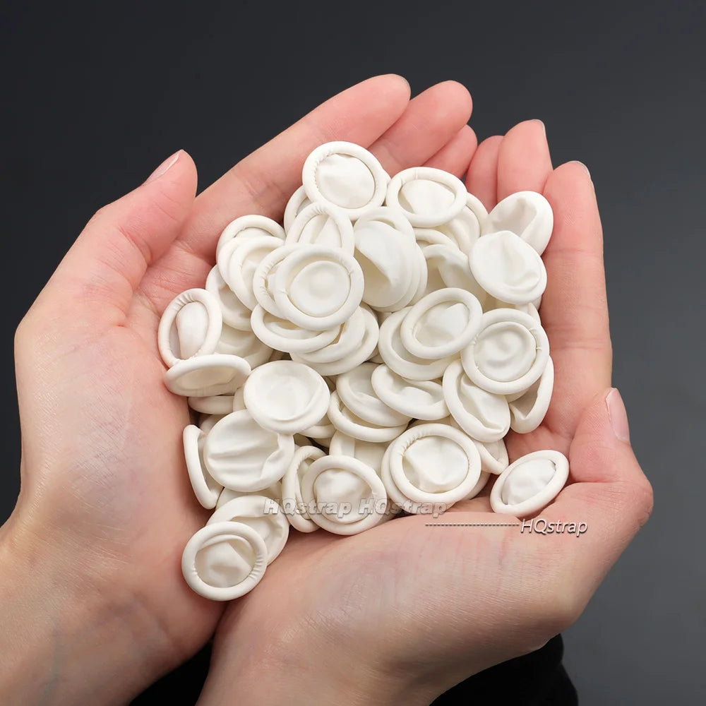 CowLost | product_id-rubber-fingertip-protector-gloves-non-slip-anti-static-for-watch-repair-50-100-200-pcs |3