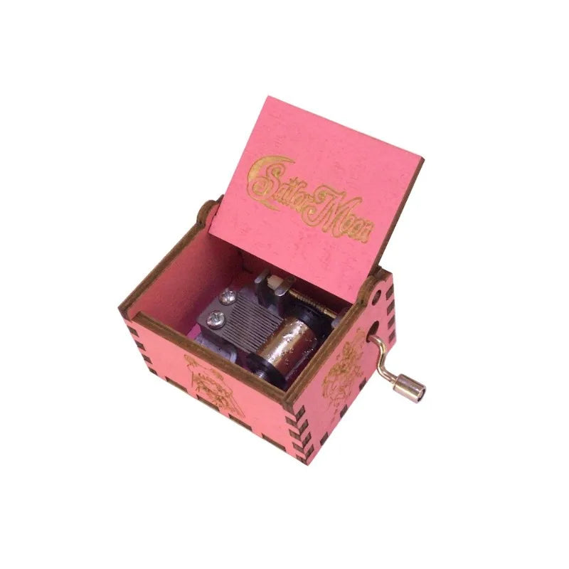 CowLost | product_id-hand-cranked-sailor-moon-wooden-music-box-ornament-gift-for-girls |5