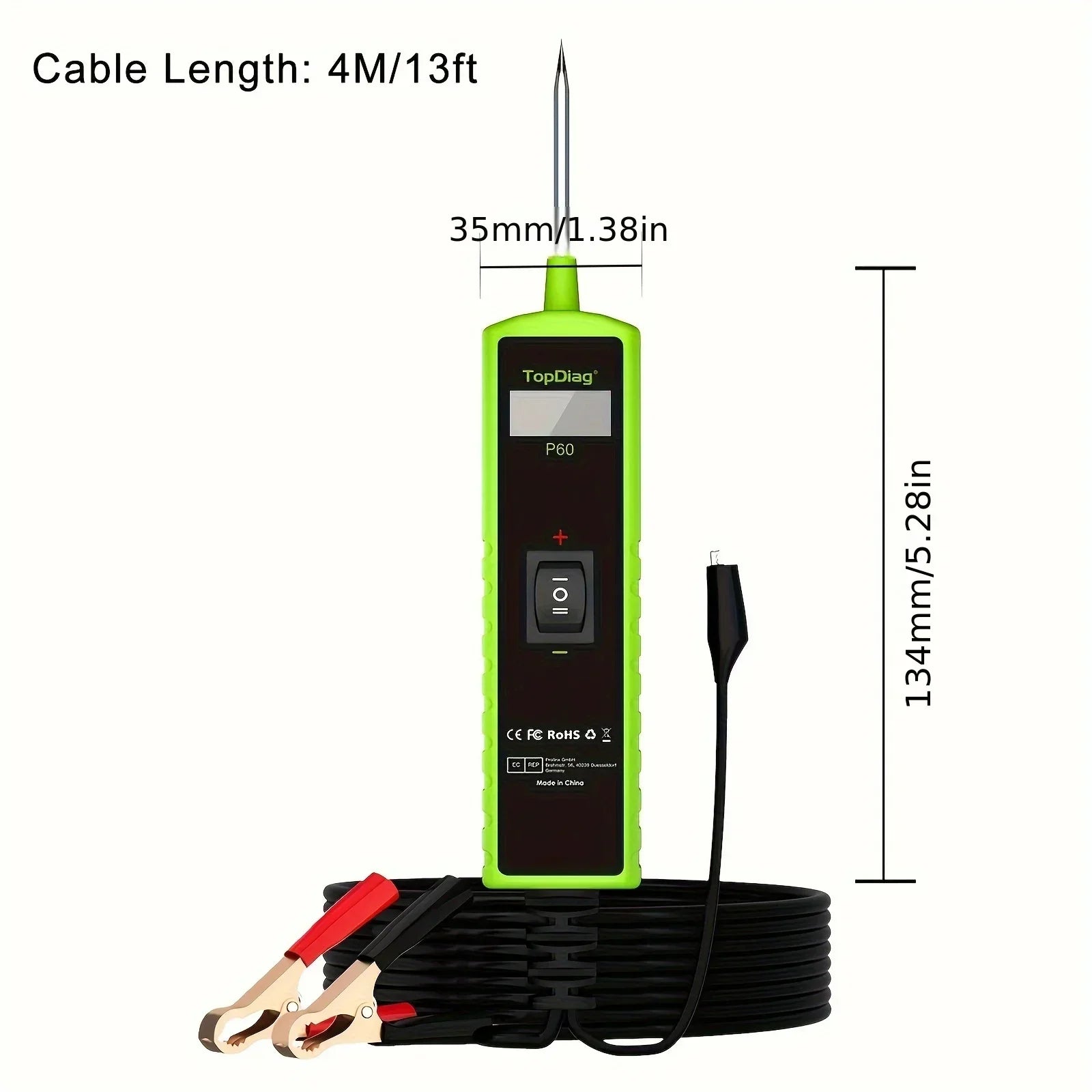 CowLost | electric-vehicle-ev-parts-accessories-topdiag-p60-automotive-circuit-tester-with-lcd-display-and-flashlight-6-30v-dc |3