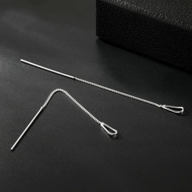 CowLost | vintage-long-tassel-geometric-square-drop-earrings-for-women |43
