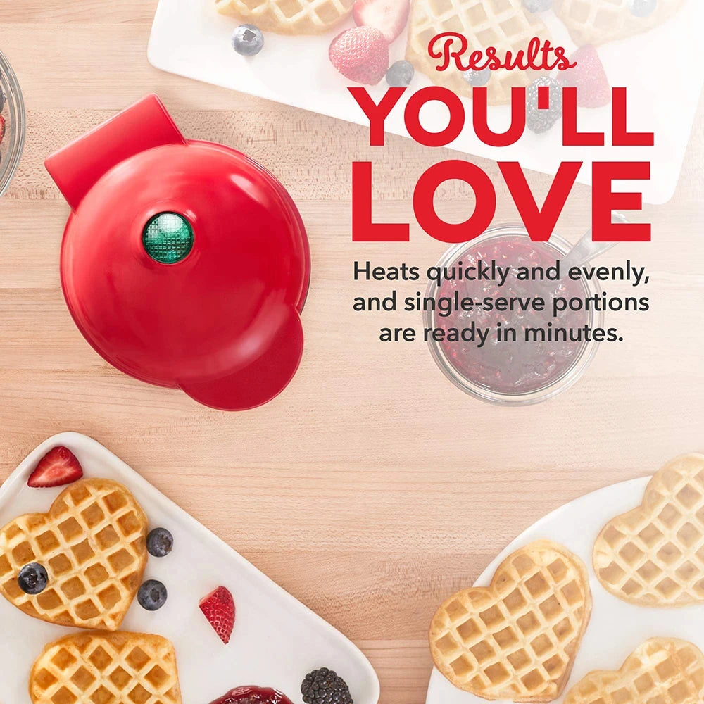 CowLost | product_id-mini-love-heart-waffle-maker-bubble-egg-cake-oven-for-breakfast-and-parties |7